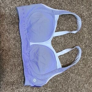 lululemon athletica Purple Sports Bra with Racerback Design